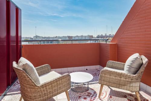 Balcony/terrace, Eurostars Guadalquivir in Seville