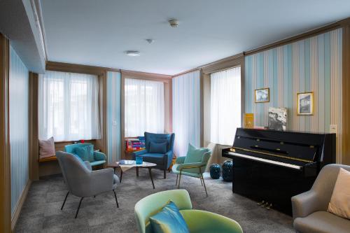 酒吧/高級酒吧, Hotel Krone by b-smart in 巴德拉加茲