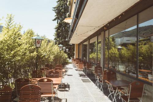 餐廳, 伯格霍夫格蘭爾酒店 (Hotel Berghof Graml) in 哈爾旺