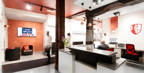 大堂, Romantik Hotel Barbarossa in 阿爾特施塔特