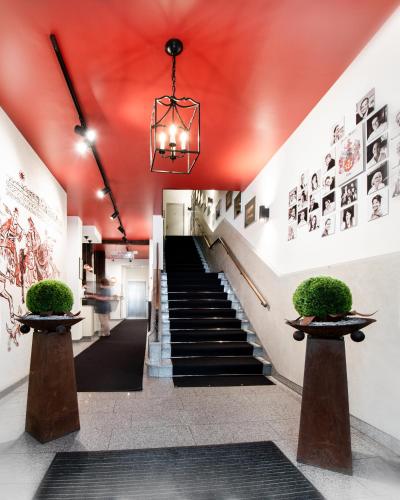 大堂, Romantik Hotel Barbarossa in 阿爾特施塔特