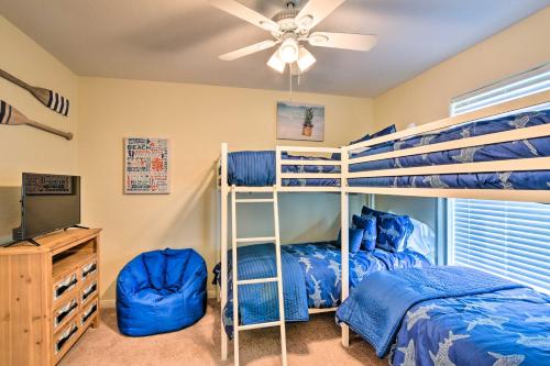 Galveston House Less Than 1 Mile to Sea Isle Beach!