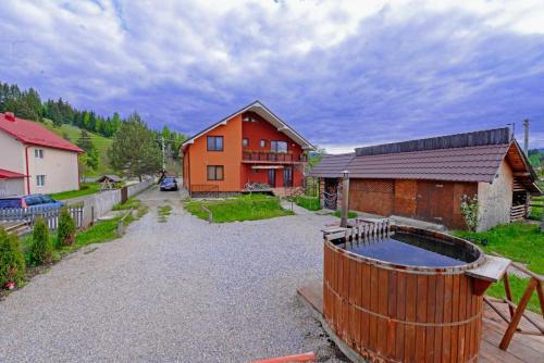 Viesnīcas āriene, Casa Teo&Andreea in Panaci