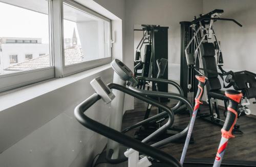 Fitness center, Hotel Continental in Cremona
