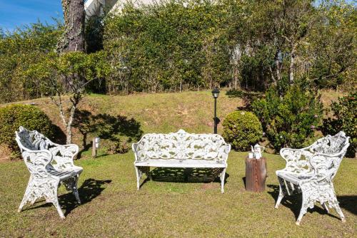 Campos do Jordao com WiFi - TV Smart - Lareira - Churrasqueira
