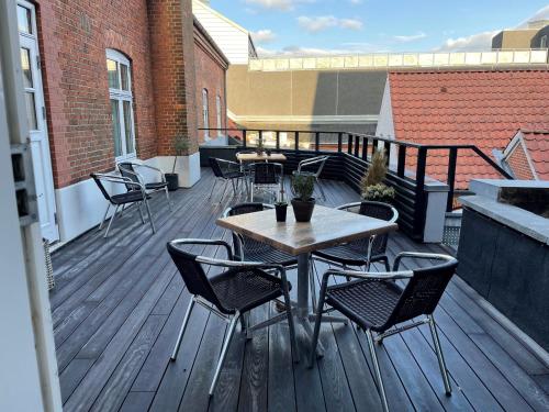 ระเบียง/ชานเรือน, Herning City Hotel in เฮแนง