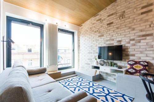 Central balcony apartment - Window on Cracow