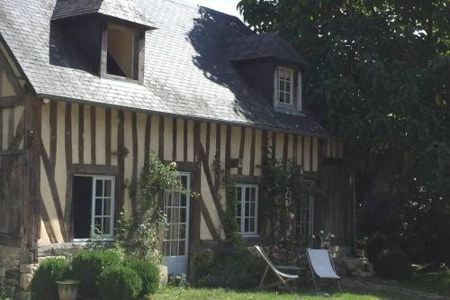 Maison en colombages près de Deauville gîte à louer Saint-Étienne-la-Thillaye
