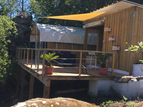 Glamping Cabana nas arvores