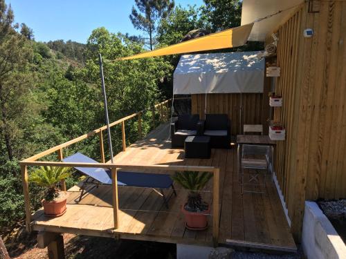 Glamping Cabana nas arvores