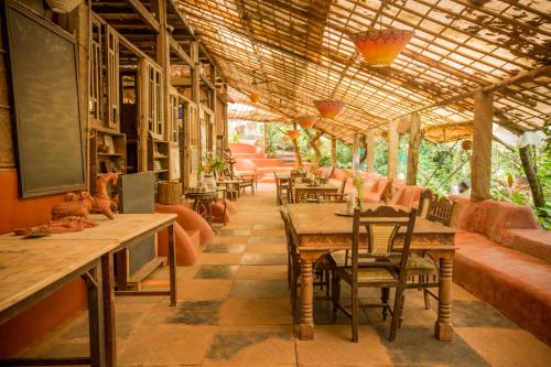 Restaurant, Khaama Kethna Eco Sustainable Village in Agonda