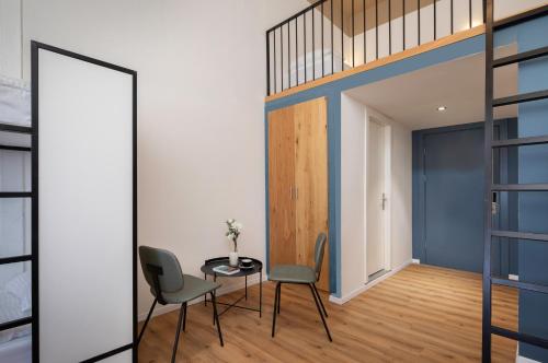 Zimmer, familien, galerie, strandblick