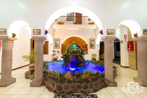 Hall, Hotel David in Quito