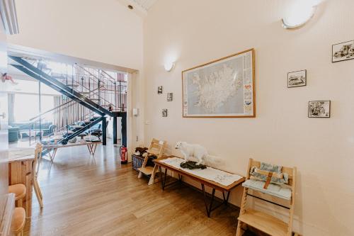 Viesnīcas āriene, Narfastadir Guesthouse in Laugara