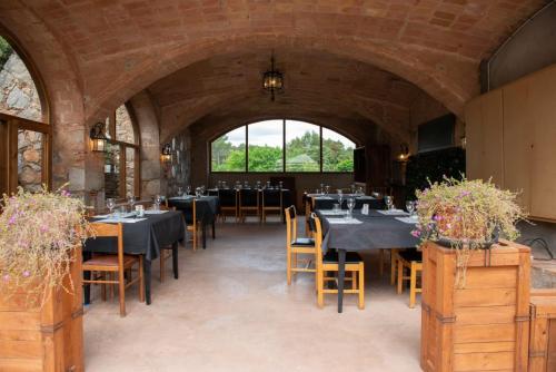 Étterem, Hostal la Salut de Terrades in Terrades