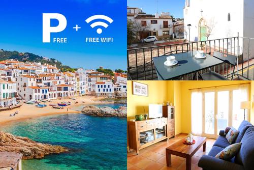 Apartament Antic Plankton - Calella Palafrugell - Free Parking, Beach, Wifi, Perfect holidays