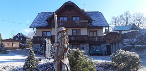 Exterior view, Pension Luscinia in Harrachov