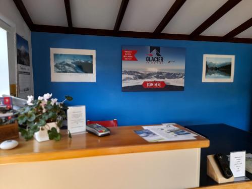 ล็อบบี้, เลค แมทเทสัน โมเต็ล (Lake Matheson Motel) in ฟอกซ์กลาเซีย