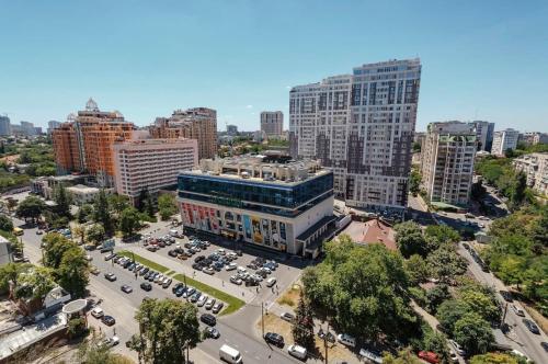 LUX- 2 спальні та вітальня в Аркадії- УКРИТТЯ- море, Odesa (foto 7)