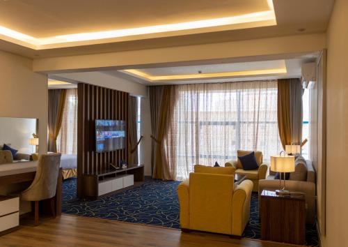 Μπαλκόνι/βεράντα, The Palace Hotel Suites in Καμί Μουσχάτ