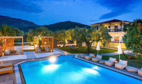 Swimming pool, Nefeli Fresh Hotel by Del Mare in Thassos