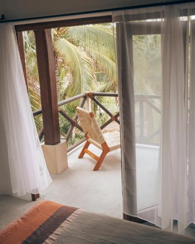 Balcony/terrace, Casa Kuaa in Puerto Escondido