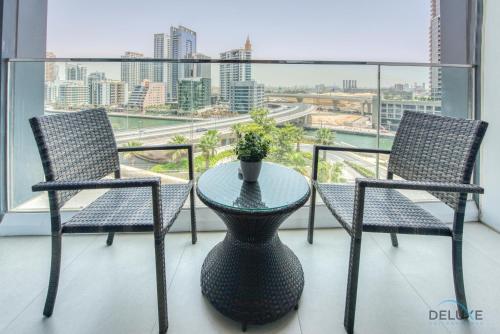 Classy 1BR at The Address Residences in JBR by Deluxe Holiday Homes, Dubaj (fotografie 7)