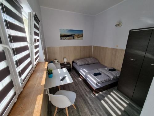1 double bed