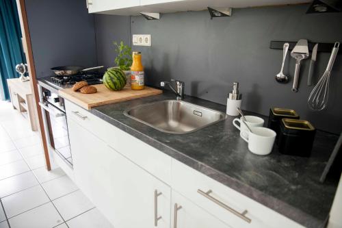 Konyha, Vakantiehuisje Schelp 5 personen - Zeezand Recreatie in 't Zand