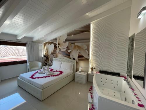 Suite, deluxe, bain à remous