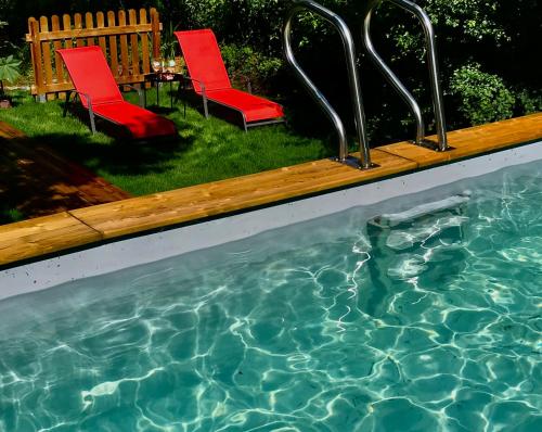 The Dordogne Huts with Private Pool and Jacuzzi - Location saisonnière - Payzac