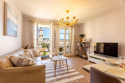 Providence - ELEGANT F3, VUE INCROYABLE, BALCON,ASCENSEUR, WIFI, Nicea (zdjęcie 3)