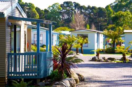 Kert, Strahan Retreat Holiday Park in Strahan