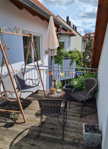 Erkély/terasz, Karuna Haus in Bad Windsheim