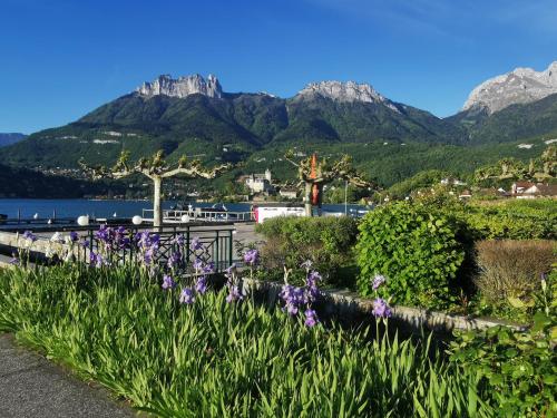 Lac Annecy plage privée, Duplex Baie des voiles