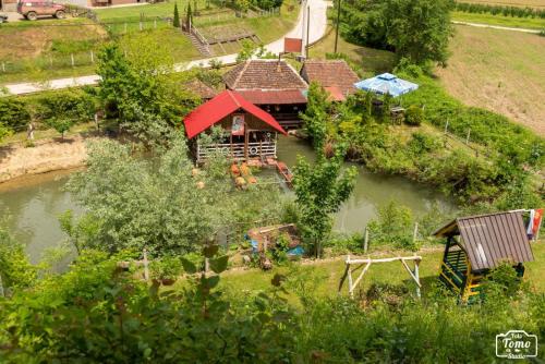 Viesnīcas āriene, Mikin vajat i ribnjak Korenita, Loznica in Korenita