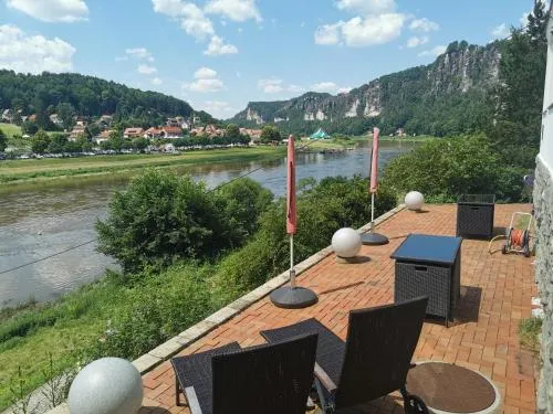 Villa Belvedere in Rathen, Deutschland