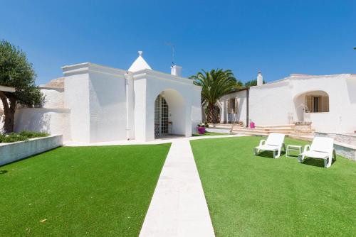 ทัศนียภาพภายนอกโรงแรม, Charming Villas - Villa d'Itria with trullo - Loc in ปาสกาโรซา