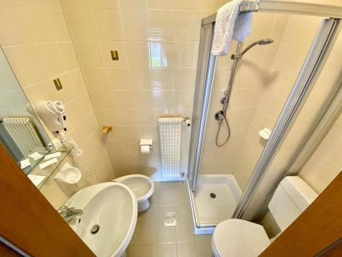 Bathroom, Hotel B&B Lorenzini Ski in Selva Di Cadore