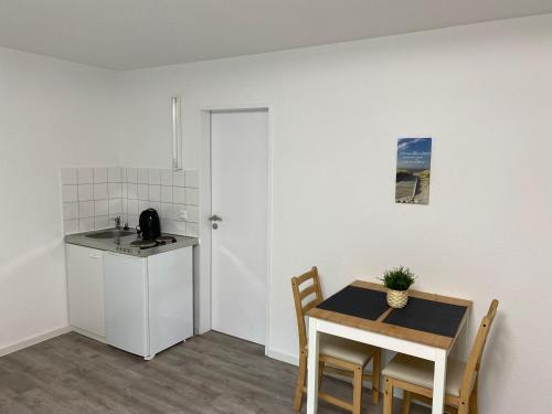 keuken, Pension Holter Deel in Cuxhaven