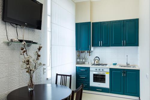 مطبخ, Lotos for You Apartments in نيكولايف