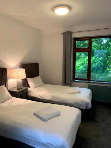Twin room, garden view