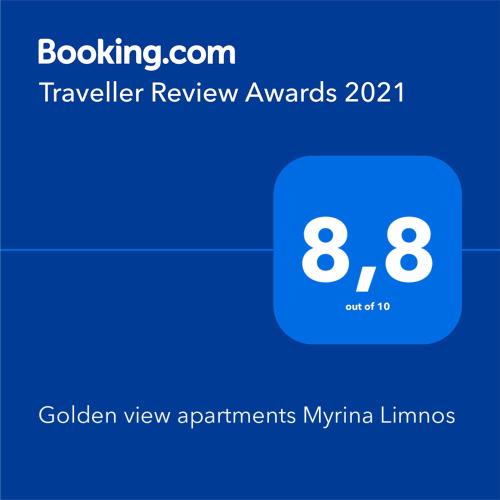 Golden view apartments Myrina Limnos