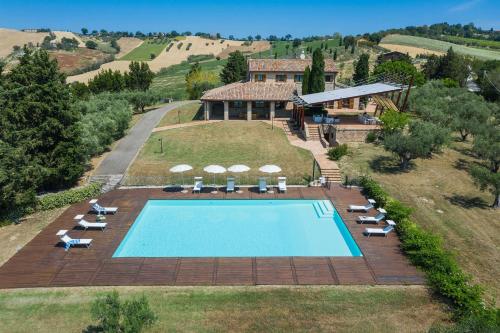  Villa Monica in San Costanzo