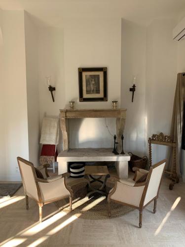 La villa ocre Menerbes gîte à louer Ménerbes