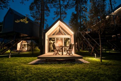 Luxury glamping Chocolate village