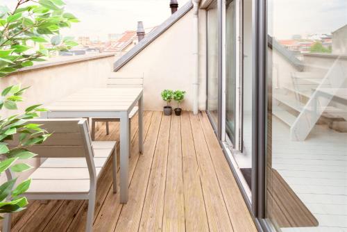 Beautiful Terrace Apartment in the Heart of Antwerp, Amberes (foto 4)