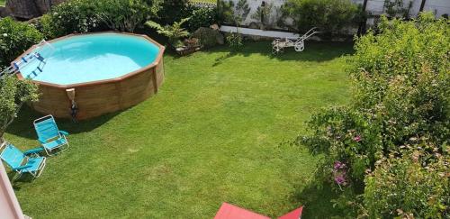 Apartment with 3 bedrooms in A Guarda with wonderful sea view and enclosed garden 800 m from the beach La Guardia 