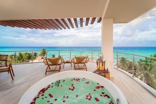 전망, Mvngata Beach Hotel in 플라야 델 카르멘