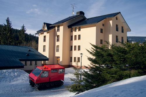 ทัศนียภาพภายนอกโรงแรม, Apartmán ve SkiResortu Poustevník - Pec pod Sněžkou (Apartman ve SkiResortu Poustevnik - Pec pod Snezkou) in เพค พอด สเนซคู